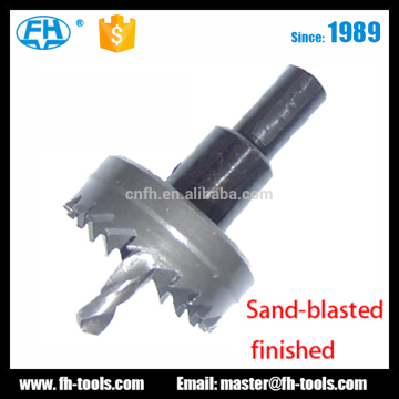high speed steel 4341 sand blasted Finished HSS Hole Saw for metal