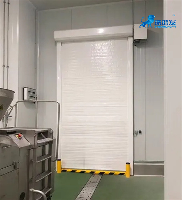 Blowing Shower PVC High Speed Roll Up Door