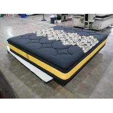 compressed 7-zone king-size gel memory foam bed mattress