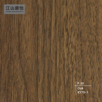 Film PVC à grain de bois série chêne