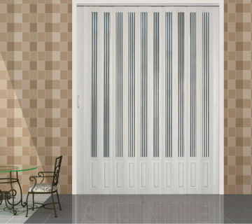 pvc louver folding door