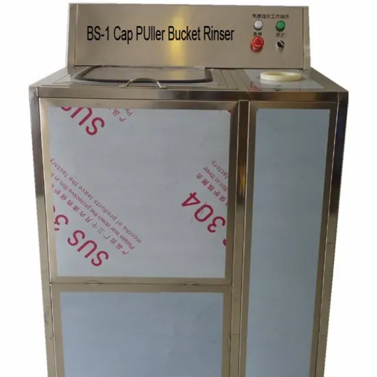 Stainless Steel 5 Gallon Barrel Brushing and Decapping Machine for Small Businesses