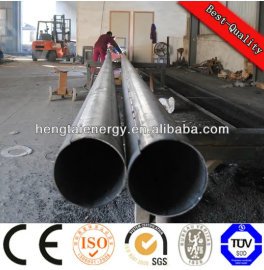 Hot-dip galvanized pole outdoor steel pipe street light post