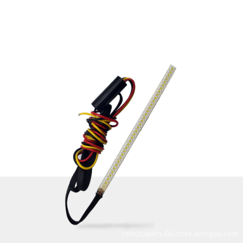 Waterproof Plasma Amber White LED Strip Turn Signal Light