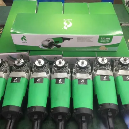 110V 4 Inch Electric Angle Grinder and Drill Set LBT-AG-230A4