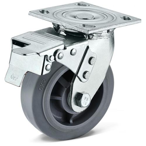 Ο άνθρωπος έκανε καουτσούκ TPR Caster Wheel