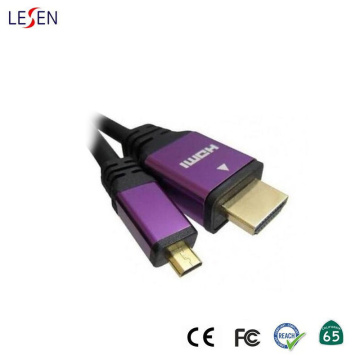 1.4V 2.0 4K Mirco HDMI to HDMI Cable