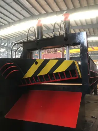 scrap steel rebar cutting machine