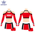 Tilpasset cheer crop top uniformer