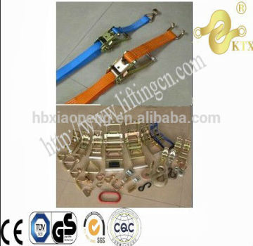 Best quality ratchet tie down/ratchet straps/cargo lashing/patchet straps manufacturer China supplier
