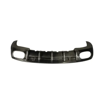 Langyu Carbon Fiber Rear Splitter and Bumper Lip for Porsche Panamera 971 Diffuser