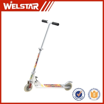 Manufacture Two Wheels Aluminum Folding Scooter Skate Bike for Children