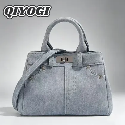 Winter Korean version of the Kelly bag high-grade handbag
