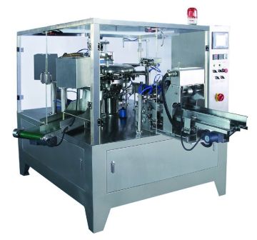 Automatic Premade Pouch Rotary Packing Machine (Stand-up & Zipper Pouch)