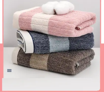 Pure cotton adult Wash face towel bath towel