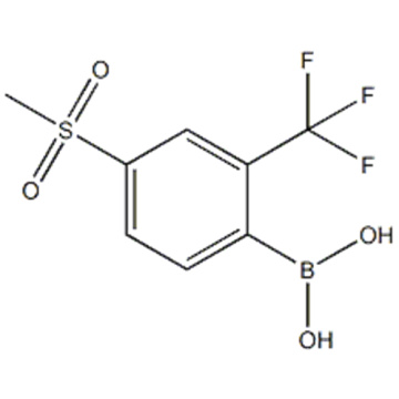 (4- (Methylsulfonyl) -2- (trifluormethyl) -fenyl) boronzuur CAS 1072946-16-7