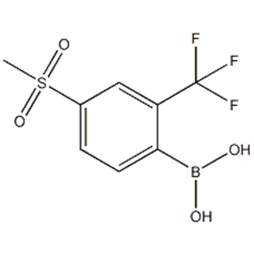 (4- (Metilsülfonil) -2- (triflorometil) -fenil) boronik asit CAS 1072946-16-7