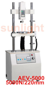 Electric Test Stand Push and Pull Force Test Support Vertical Double Volumn 5000N/220MM AEV-5000
