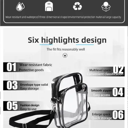 PVC fashion Shoulder Bag