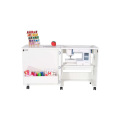 sewing cabinet with hydraulic machine lift