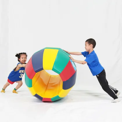 High Quality Kids Soft Rainbow Barrel