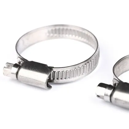 Stainless steel clamp oil pipe hose clamp