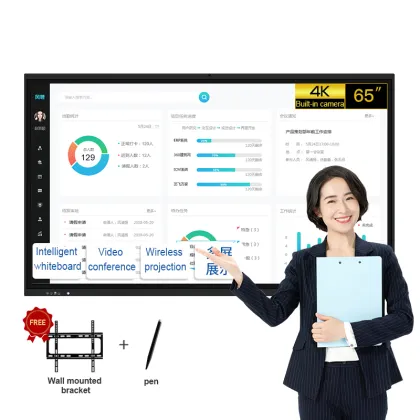 LCD Display Smart Board Prices: Digital Whiteboard for Educational Equipment and Interactive Classrooms