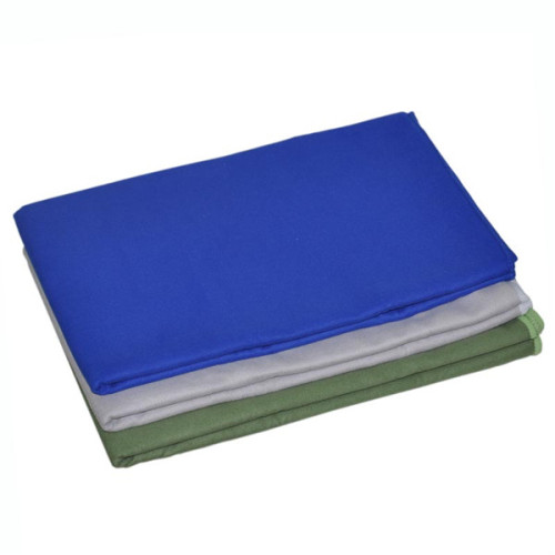 Serviette en daim microfibre yoga et daim ronde