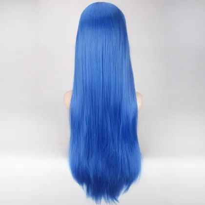 Blue Heat Resistant Synthetic Fiber Cosplay Wig for Wendy Marvell from Fairy Tail