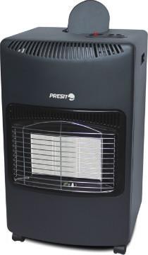 gas heater with top hole