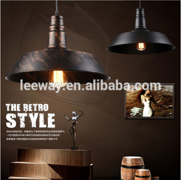 Factory Price Industrial vintage iron cover industrial pendant lamp for restaurant coffee shop or home