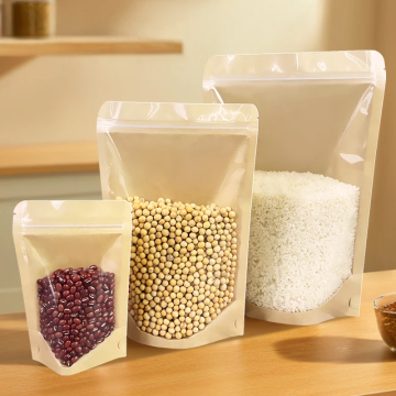 Stand Up Pouches for Paper Packaging