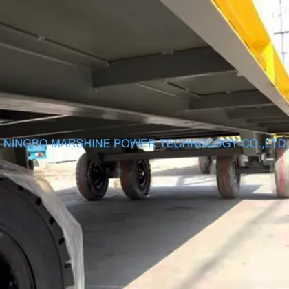 Plant Type 6Tons Low Bed Utility Truck Trailer