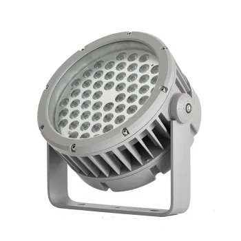 Addressable RGB LED Flood Light - 150W Made in China with DMX and Hi-Mast RGBW Capabilities