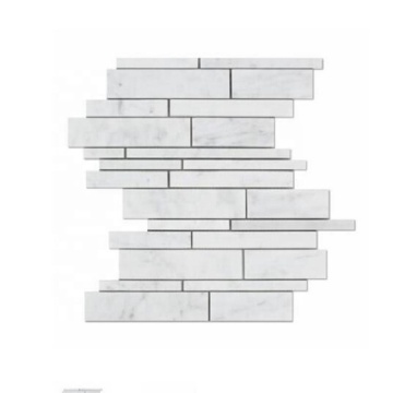 Natural White Marble Floor Tiles and Mosaics