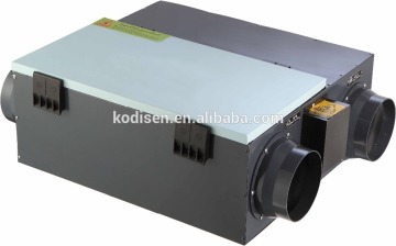 Heat recovery ventilator defrost cycle series