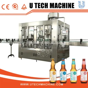 factory price beer glass bottle production line