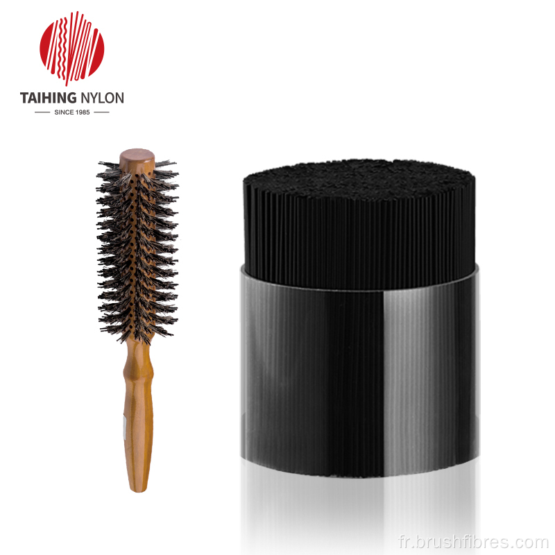 Nylon66 Filament Bamboo Charcoal Pa66 Bristle de brosse à cheveux