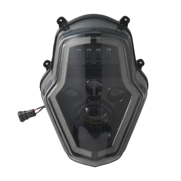 YongJin LED Headlight Front Lamp Assembly with Hi-low Beam DRL for KTM Adventure