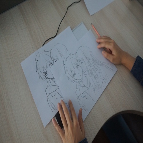 A4 Light Box Tracing Papan Gambar Seni LED