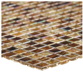 Browns Mosaic Glass Art Wall Tiles