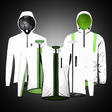 WOSAWE Anti-Fall Adventure Racing Jacket for Men - Reflective, Windproof, and Waterproof