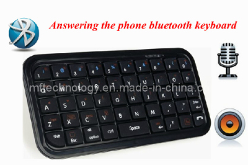 Mini Bluetooth Keyboard with Micphone, Answer The Phone