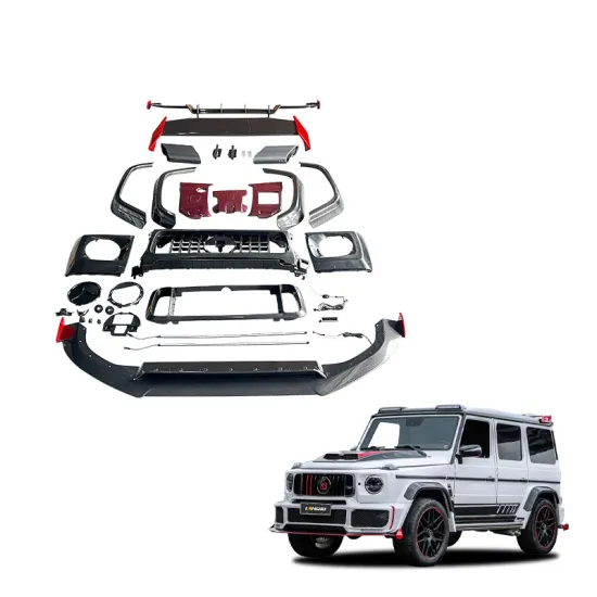 Rocket Dry Carbon Fiber Body Kit for Mercedes-Benz G Class (W464/W463 Upgrade G900)