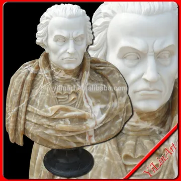 Marble Stone Roman Man Bust Statue