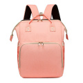 Travel Foldable Mommy canvas backpack Bag for Baby