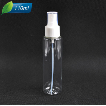 Διαφανή PET μπουκάλι με ψεκαστήρα ψεκαστήρα 110ml μπουκάλι πλαστικό PET μπουκάλι
