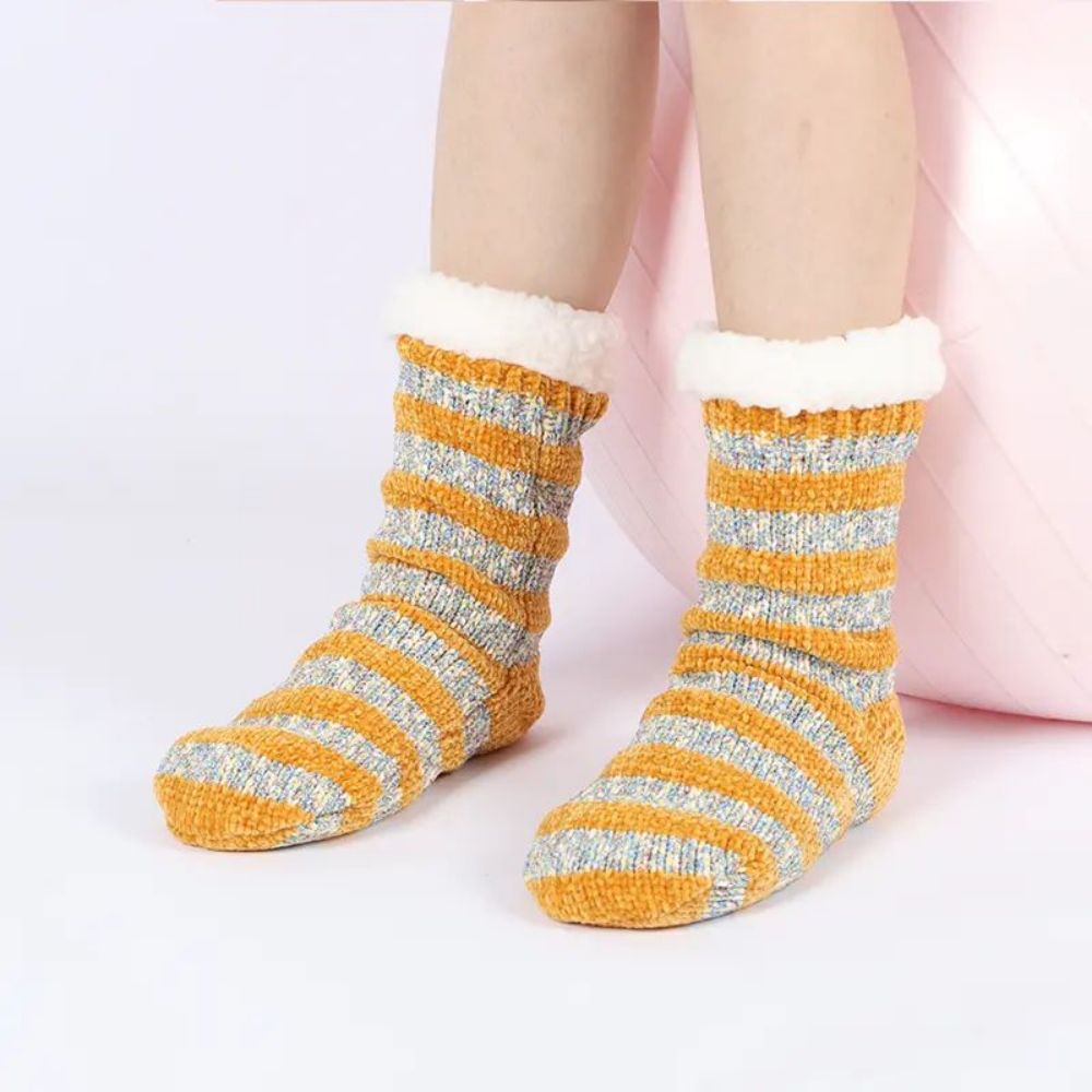 Fleece Lining Floor Socks