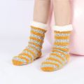 Soft Knit Warm Fuzzy Slipper Socks