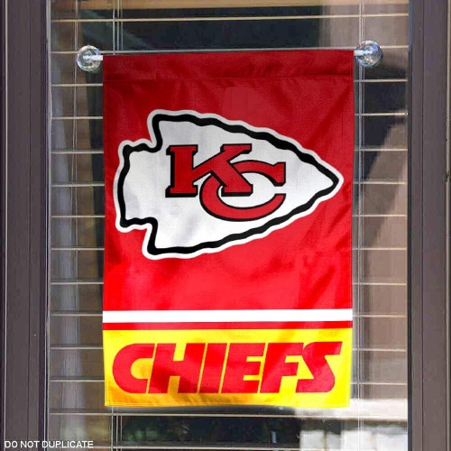 Custom NFL Kansas City Chiefs garden flags